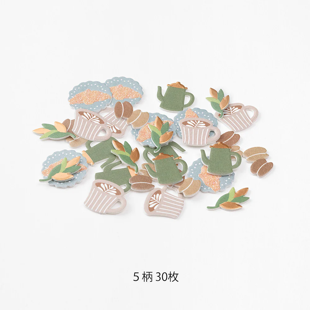 MIDORI - Paper Craft Museum Sticker - 2575 - Café - Image 3