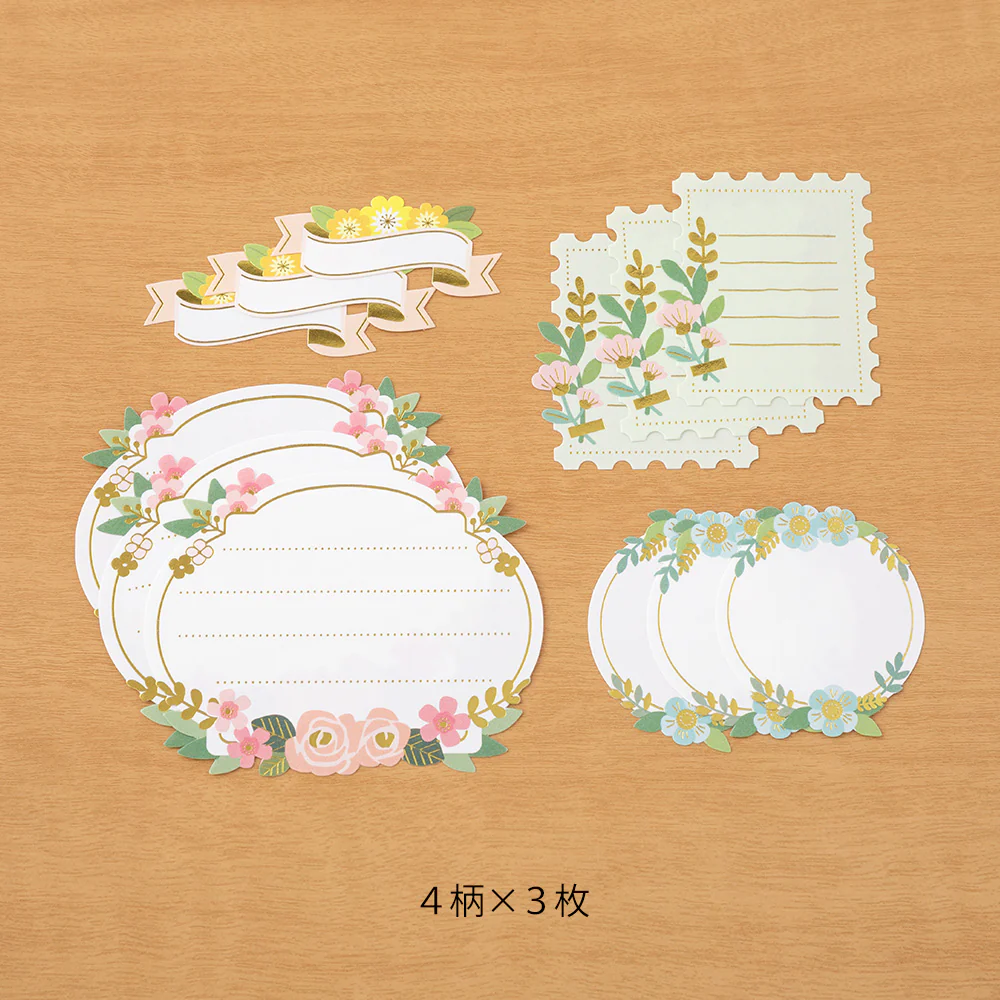 Midori - Paper Craft Museum Sticker Label | Flower (No.2610) - Image 2