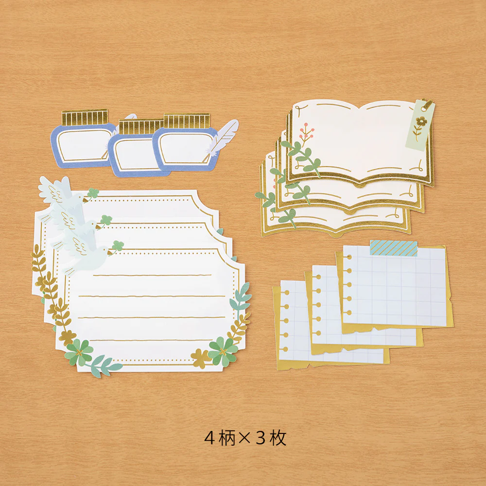 Midori - Paper Craft Museum Label Sticker - 2611 - Stationery - Image 2