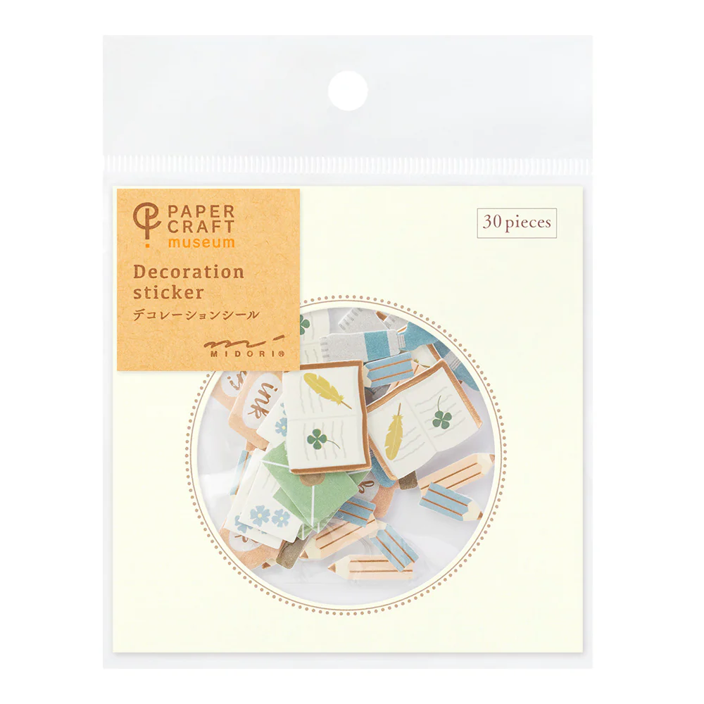 MIDORI - Paper Craft Museum Sticker - 2576 - Stationery