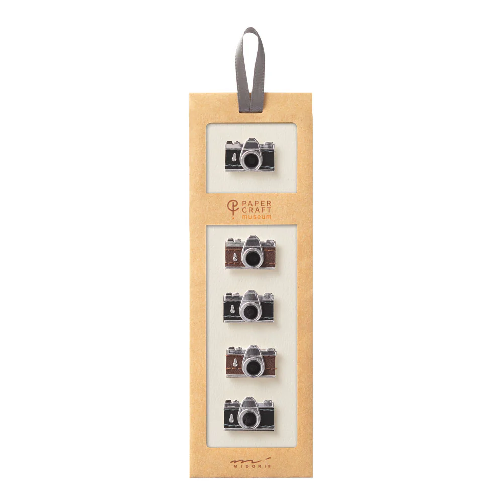 Midori - Sticker 2420 Paper Craft Museum Motif - Camera