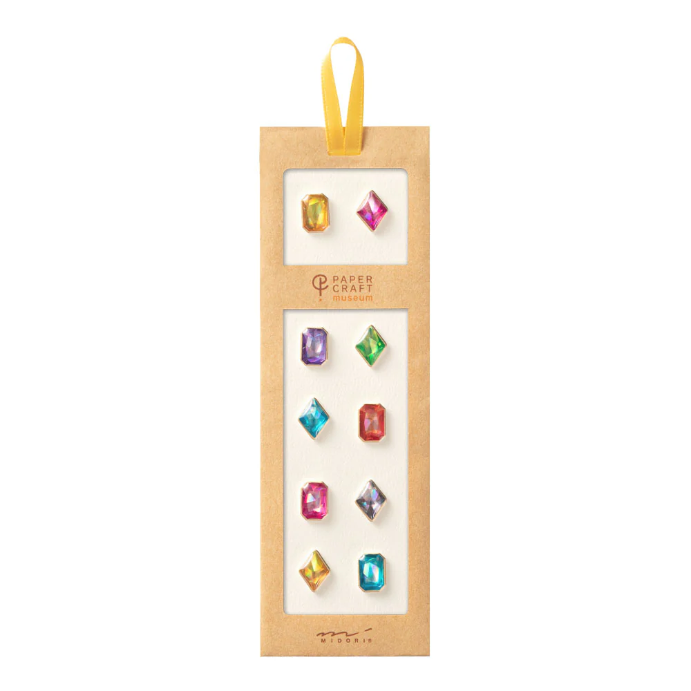 Midori - Sticker 2410 Paper Craft Museum Motif - Jewel