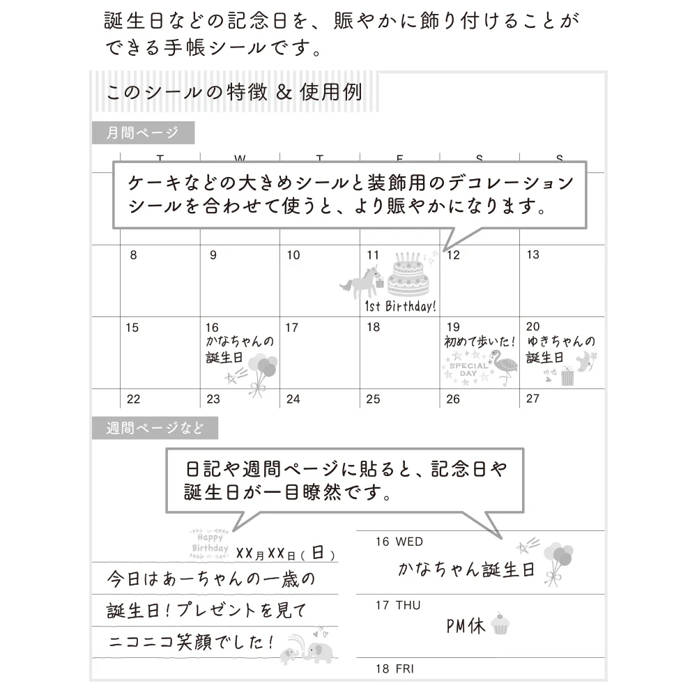Midori - Sticker - Anniversary Birthday - Image 5