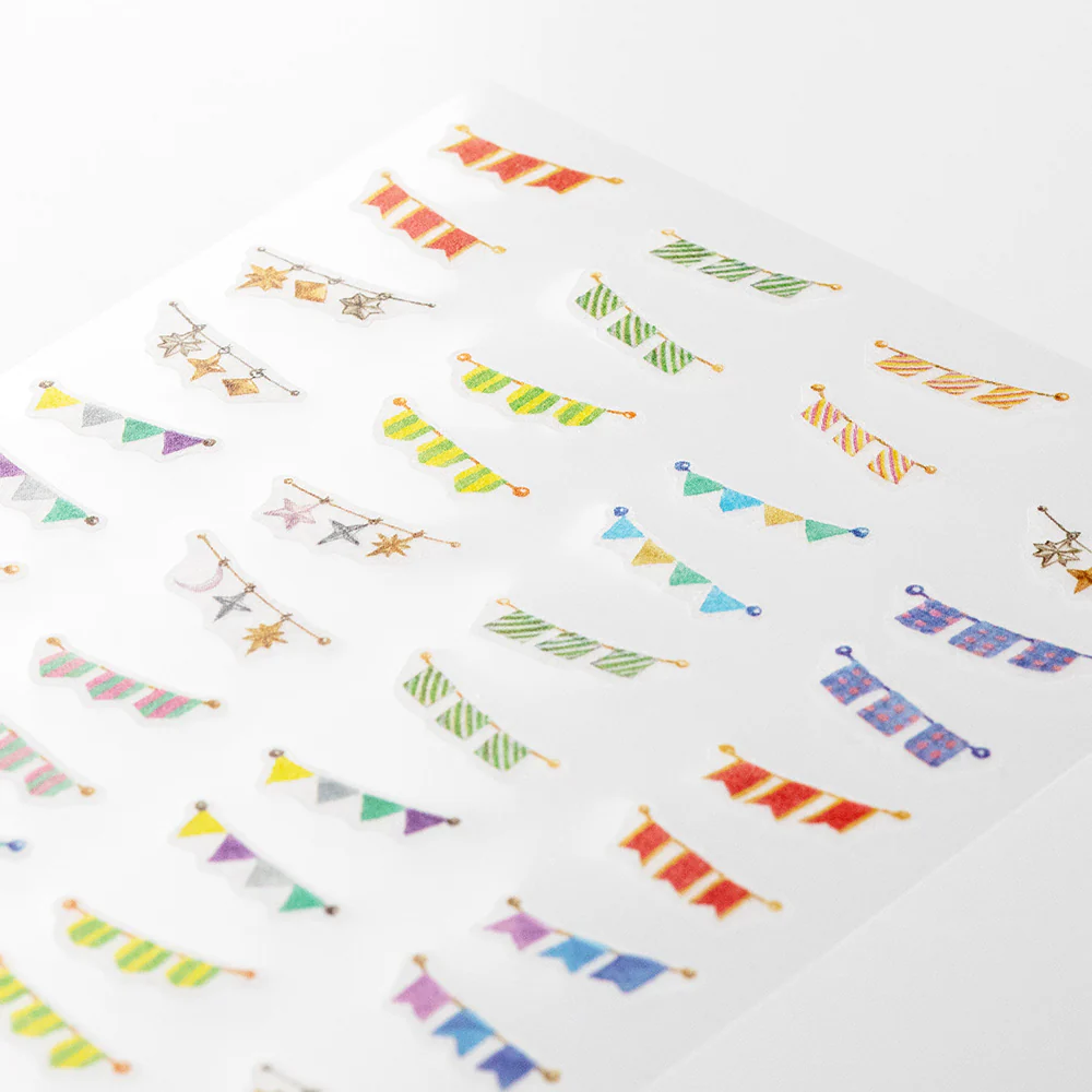 Midori - Washi Stickers for Diary Daily Records - Garlands - Image 2
