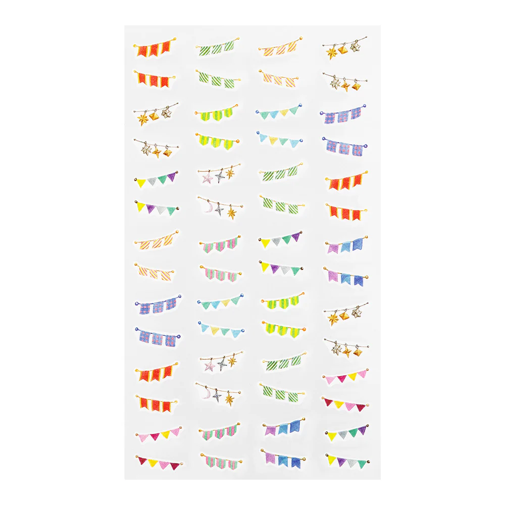 Midori - Washi Stickers for Diary Daily Records - Garlands - Image 3