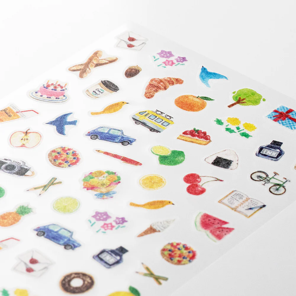 Midori - Washi Stickers for Diary Daily Records -  Motif - Image 2