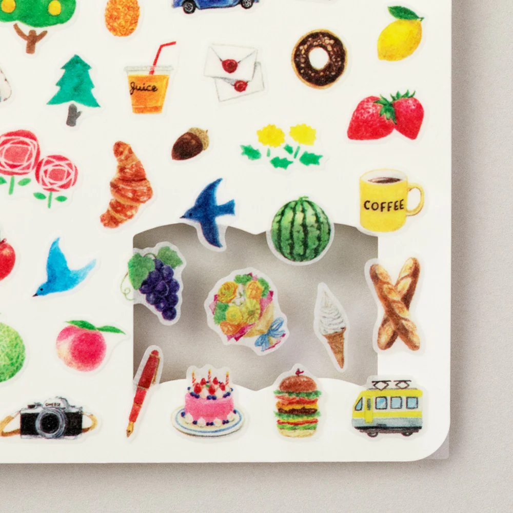 Midori - Washi Stickers for Diary Daily Records -  Motif - Image 4