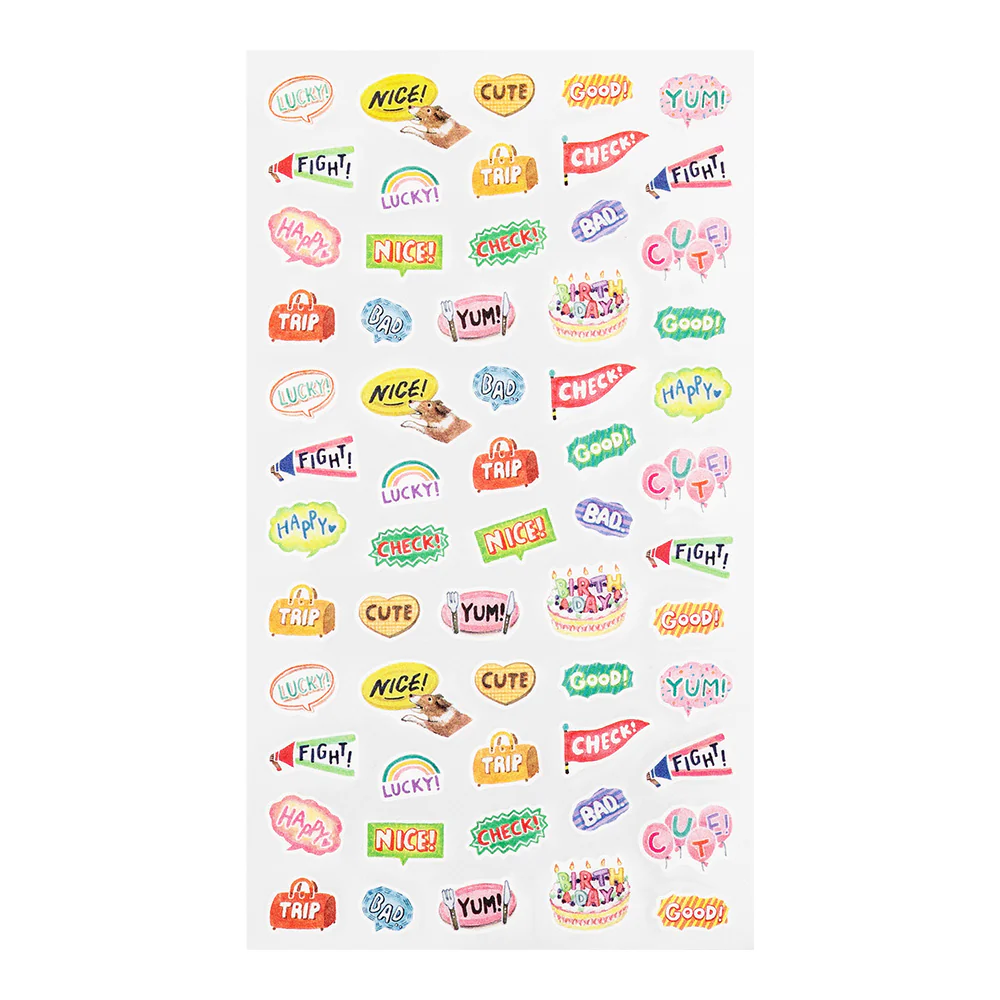 Midori - Washi Stickers for Diary Daily Records - Wards - Image 3