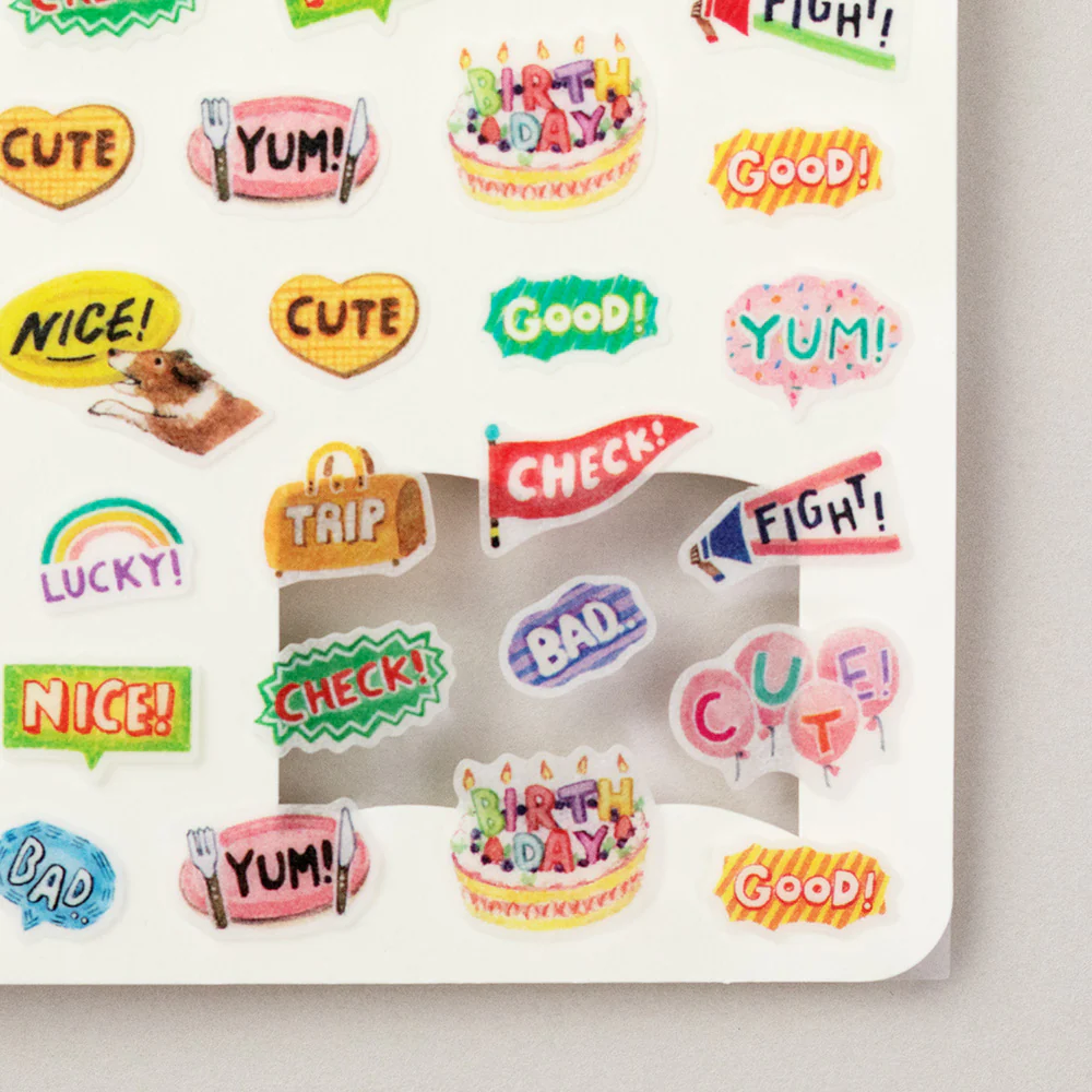 Midori - Washi Stickers for Diary Daily Records - Wards - Image 4