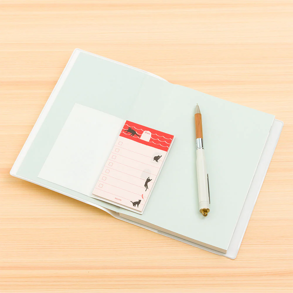 Midori - Sticky Note Memo Pad - To Do List - Cat - Small - Image 5