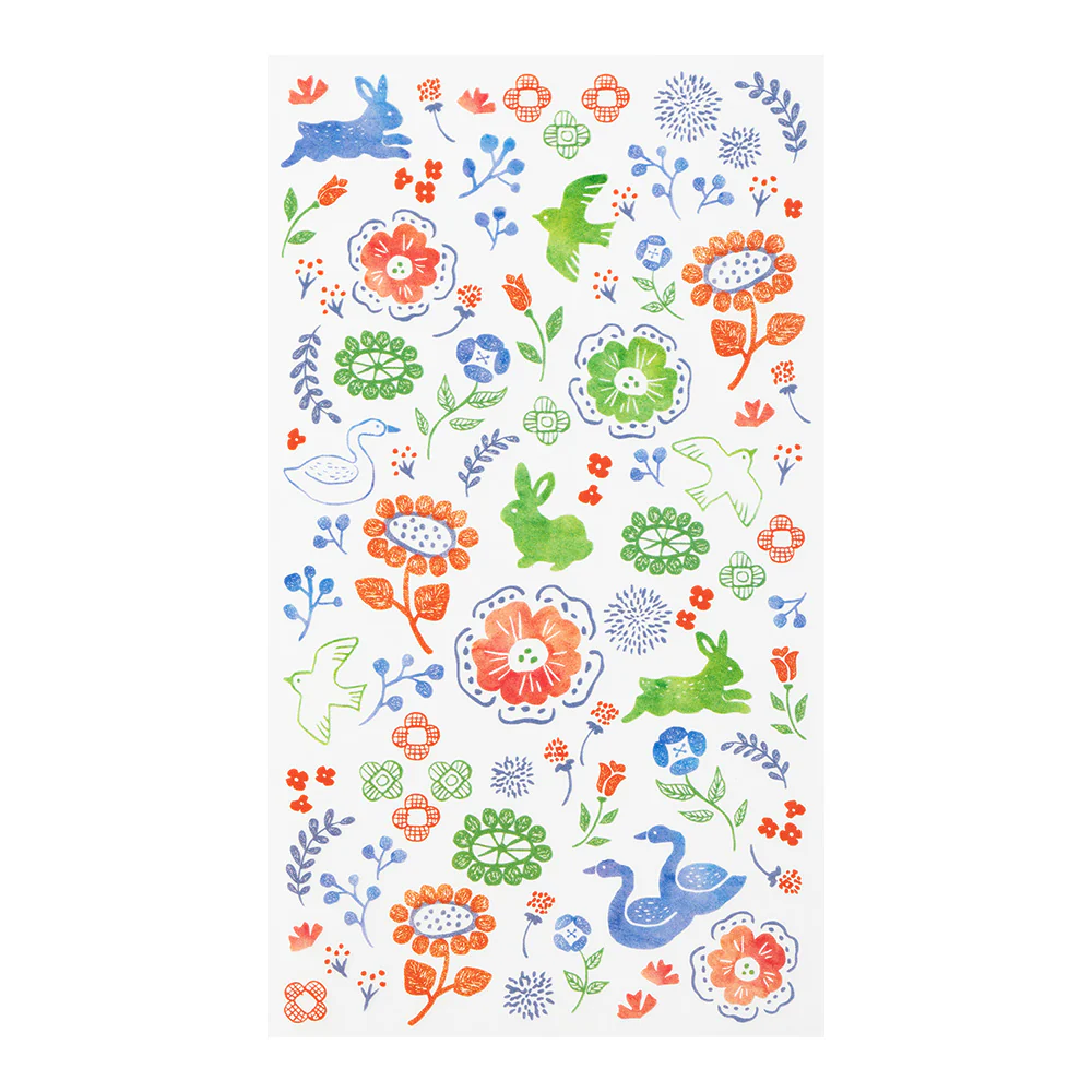 Midori - Transfer Sticker - 2589 - Scandinavian Textile Patterns - Image 3