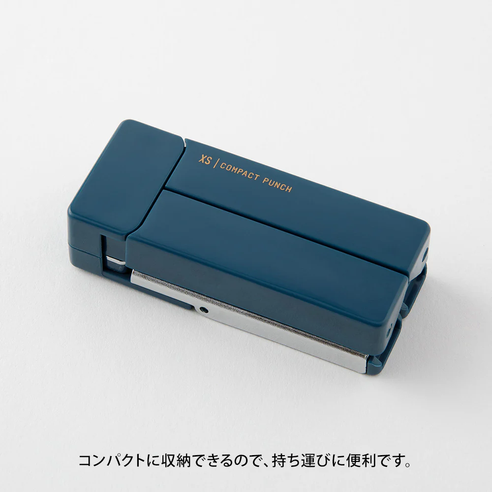 Midori - XS Compact 2-Hole Punch - Red/Blue/Black/White - Image 12