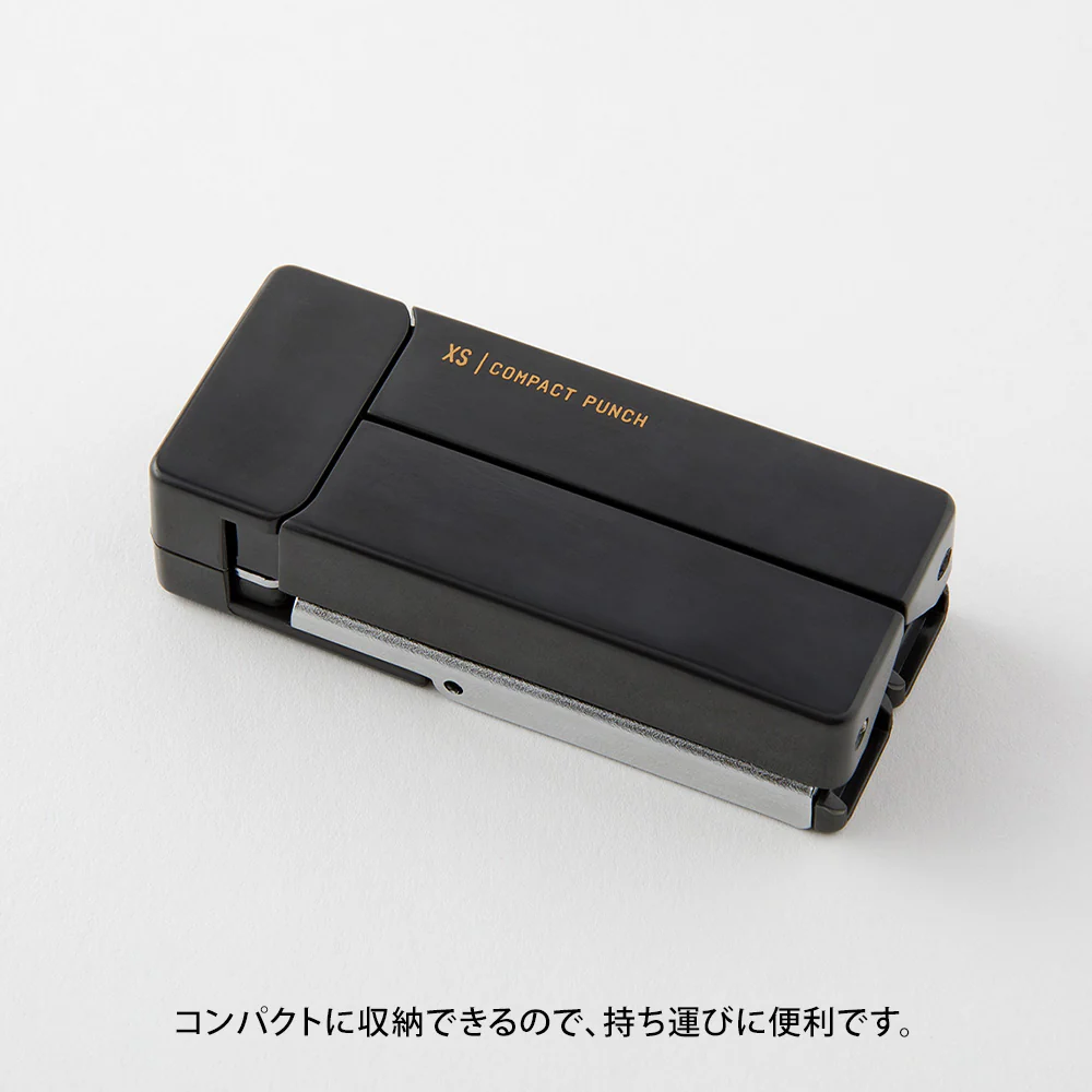 Midori - XS Compact 2-Hole Punch - Red/Blue/Black/White - Image 15