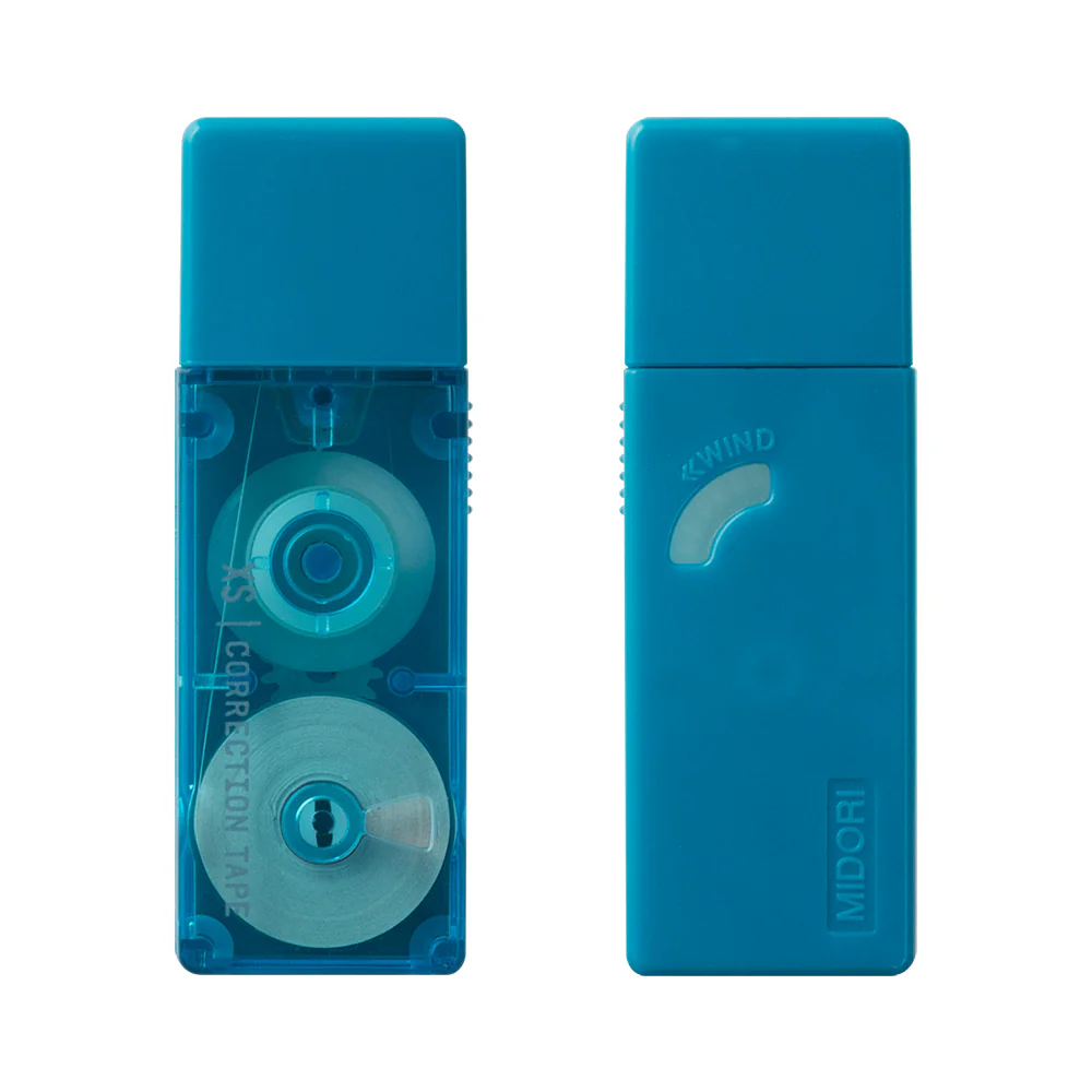 Midori - XS Correction Tape - Blue - Image 2
