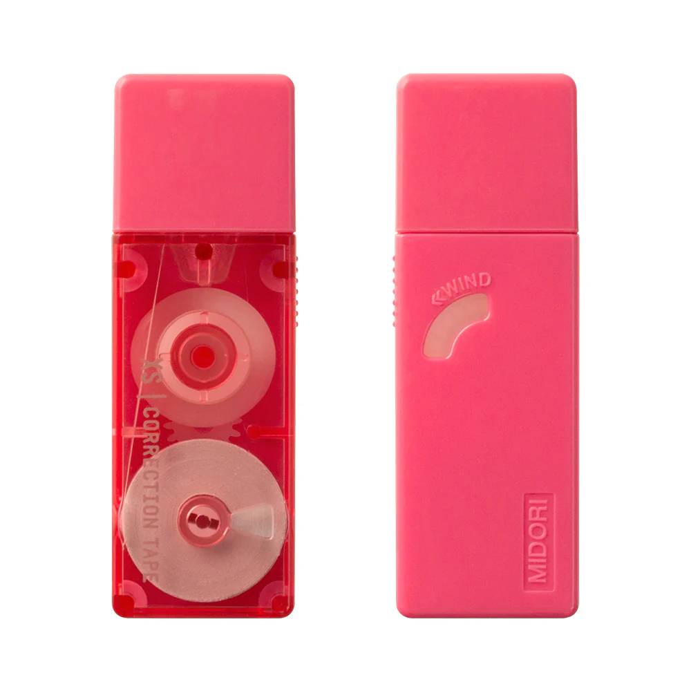 Midori - XS Correction Tape - Pink - Image 2