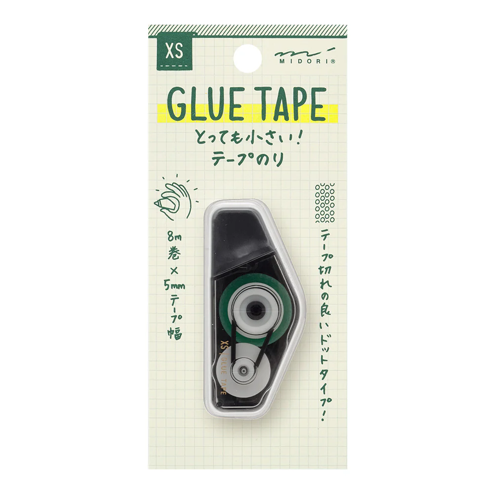 Midori - XS Glue Tape - Red/Blue/Black/White - Image 7