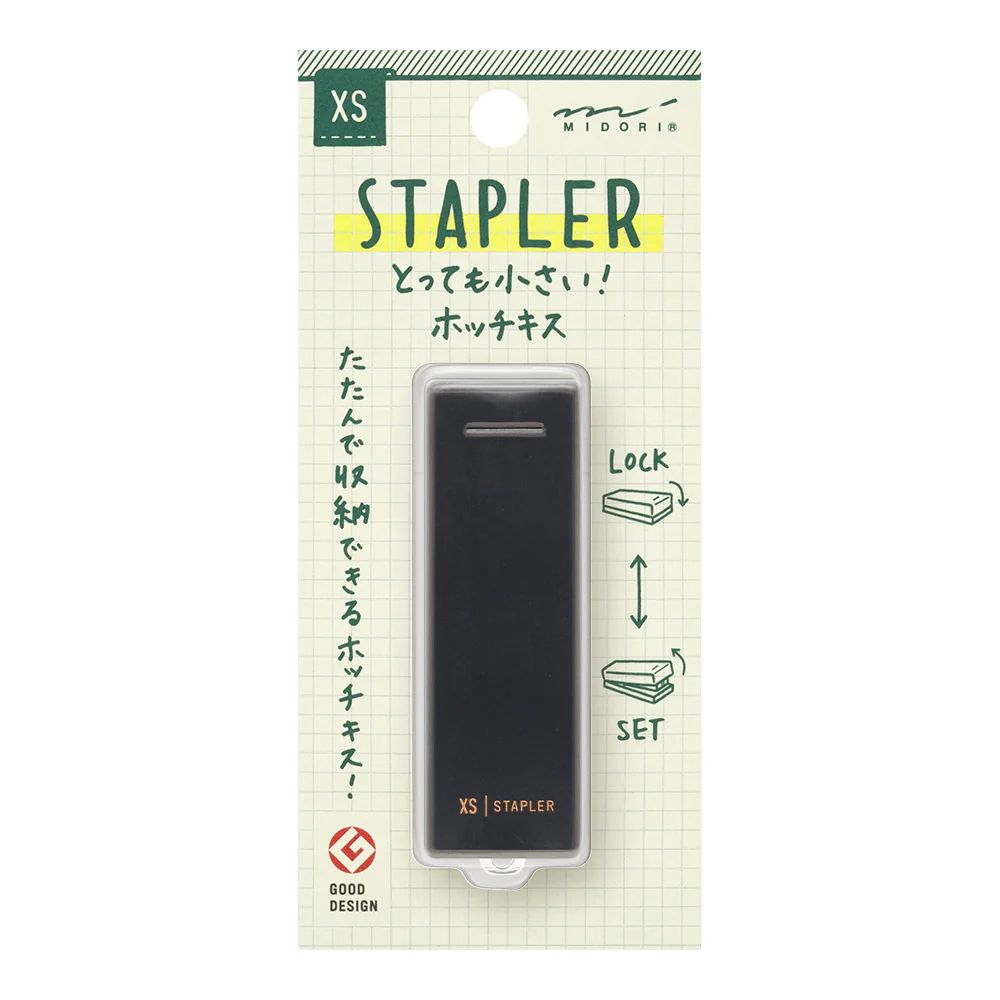 Midori - XS Compact Stapler - Red/Blue/Black/White - Image 16