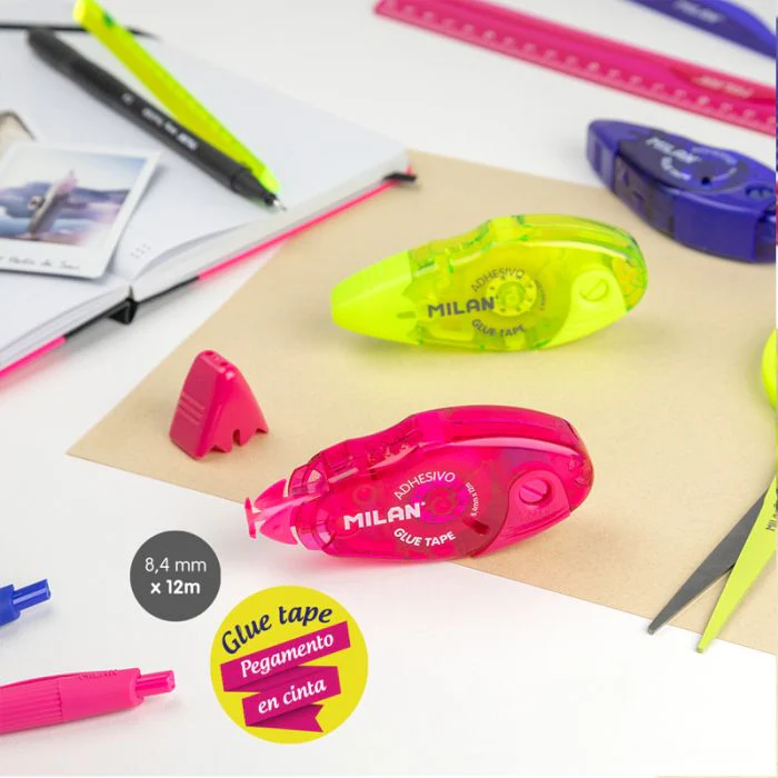 Milan - Adhesive Glue Tape - Assorted Colours - Image 5