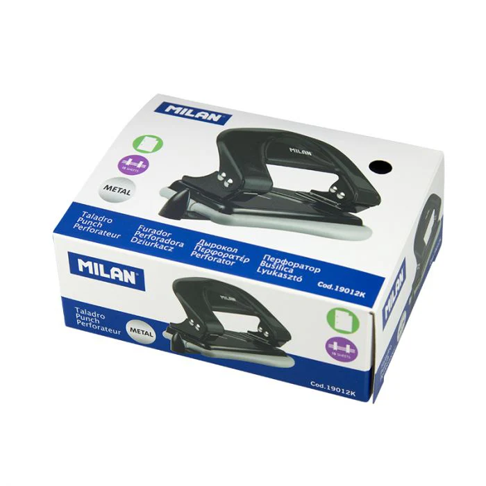 Milan - Metal Hole Puncher - Black - Image 2