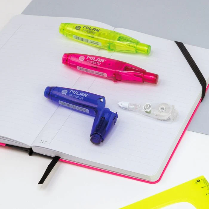 Milan - Pusher Correction Tape - Acid Series - Assorted Colours - Image 5
