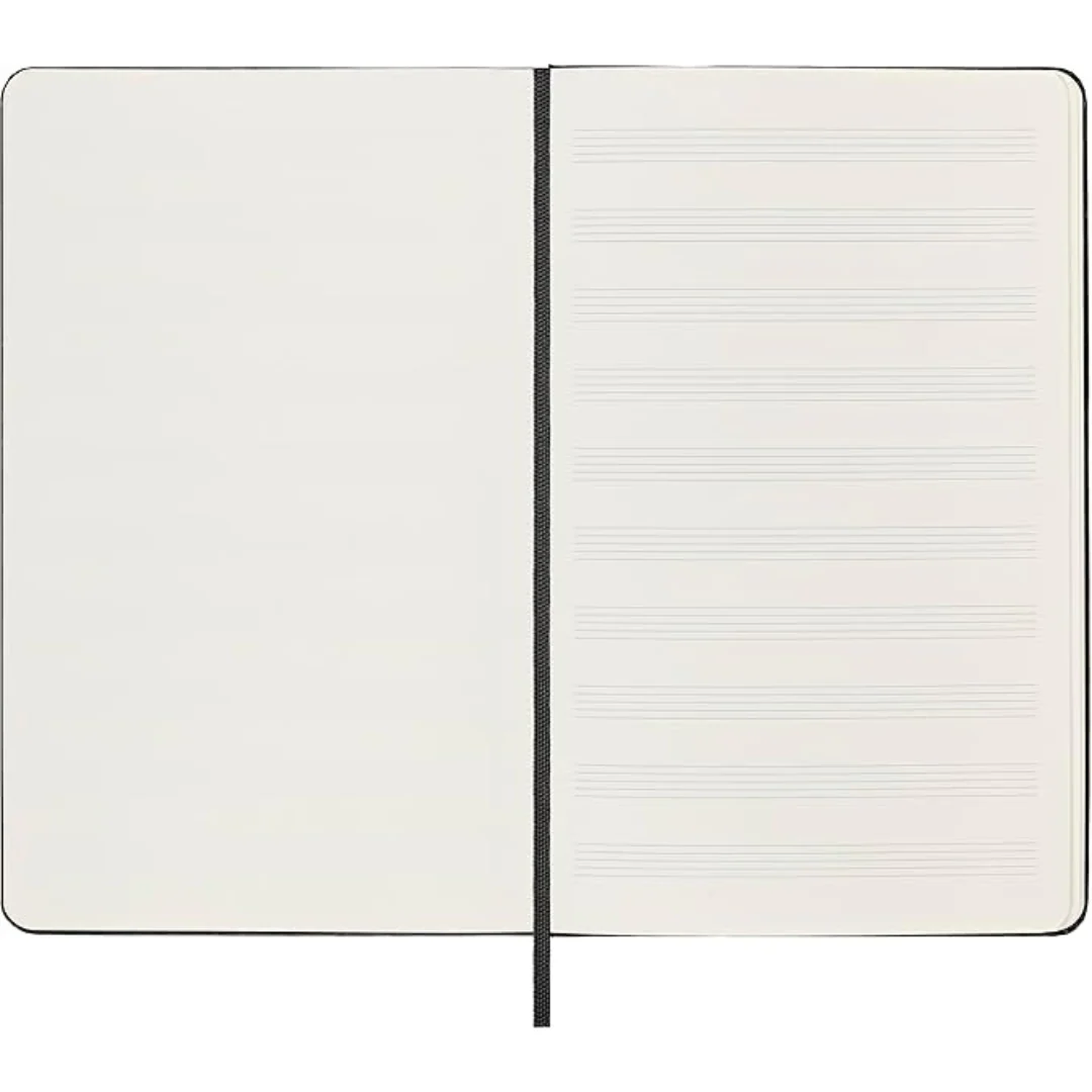 Moleskine - Art Collection - Music Notebook - Large (Black/Hardcover) - Image 3