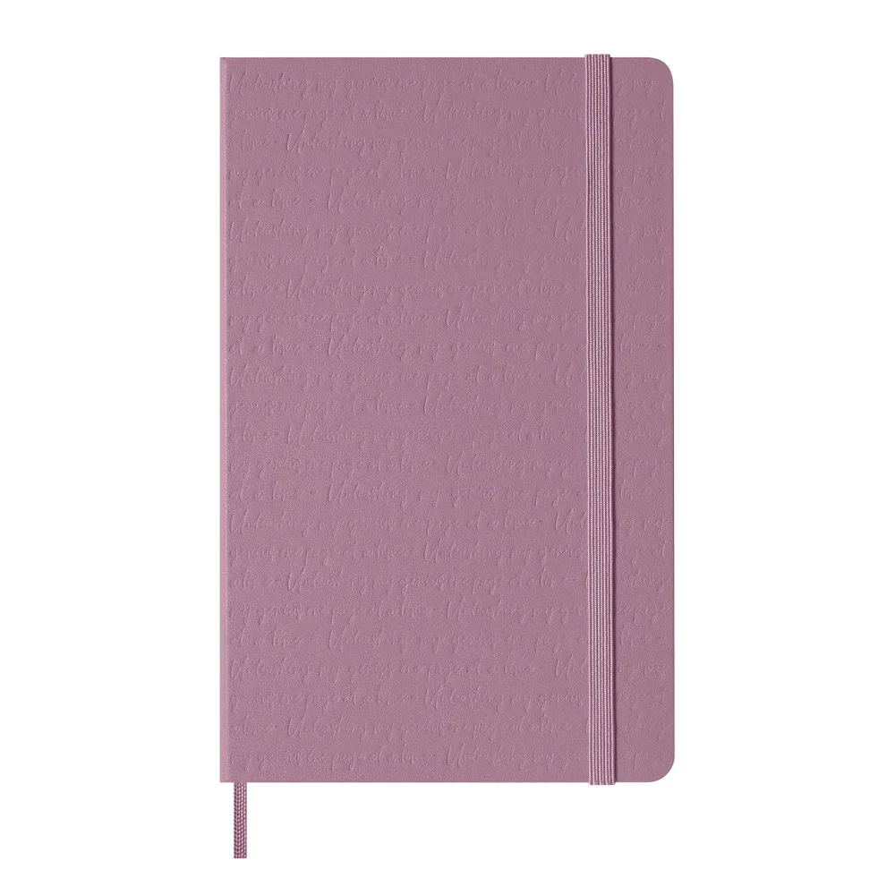 Moleskine - Classic Hardcover Notebook - Ruled - Large - Majestic Pink