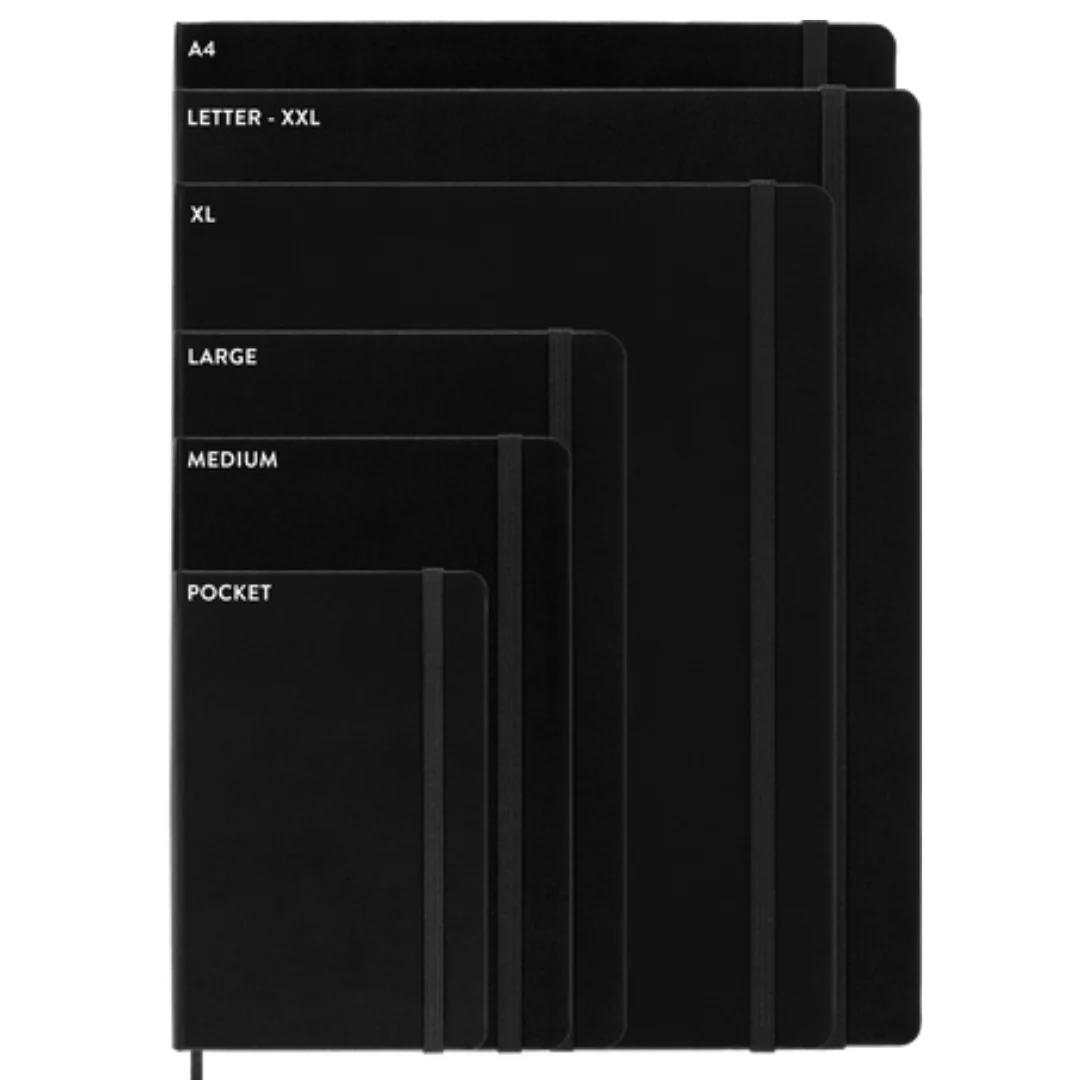 Moleskine - Classic Plain Notebook - Large (Black, Hardcover) - Image 5
