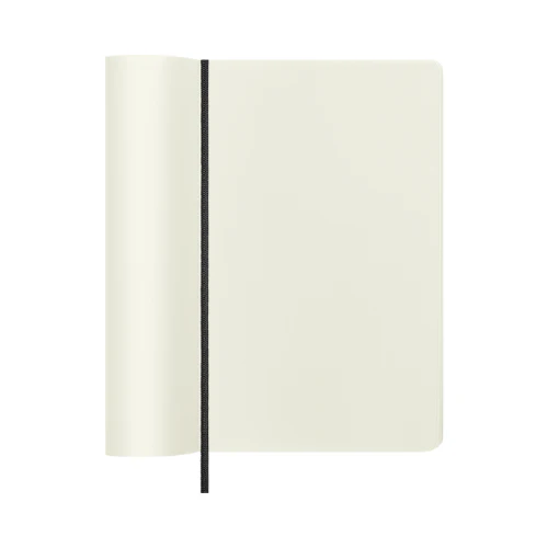 Moleskine - Classic Plain Notebook - Large (Black/Softcover) - Image 2