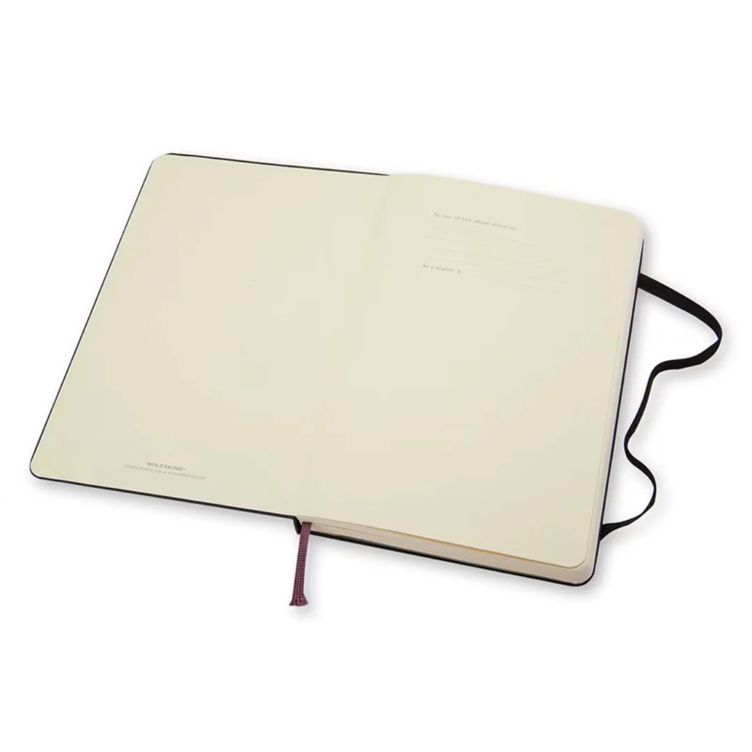 Moleskine - Classic Plain Notebook - Pocket Size (Black/Hardcover) - Image 3