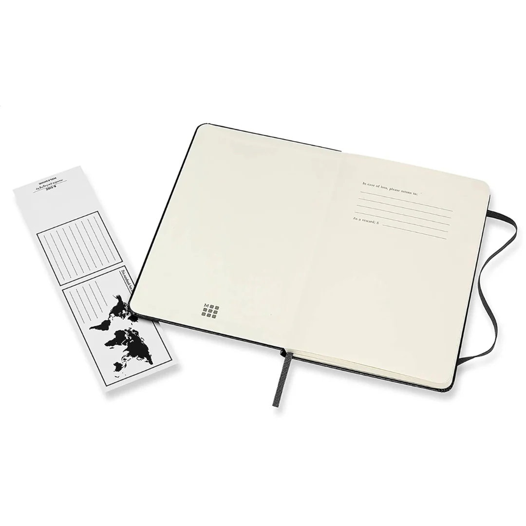 Moleskine - Classic Ruled Notebook - Large (Black/Hardcover) - Image 4