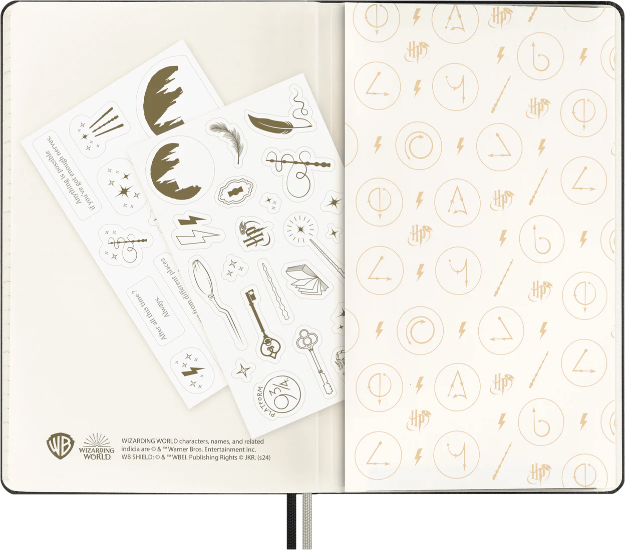 MOLESKINE - WIZARDING WORLD HARRY POTTER LIMITED EDITION NOTEBOOK - LUMOS - Image 7