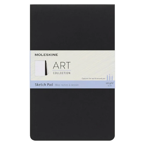 Moleskine - Legendary Notebook - Art Collection - Large Sketchpad - Black