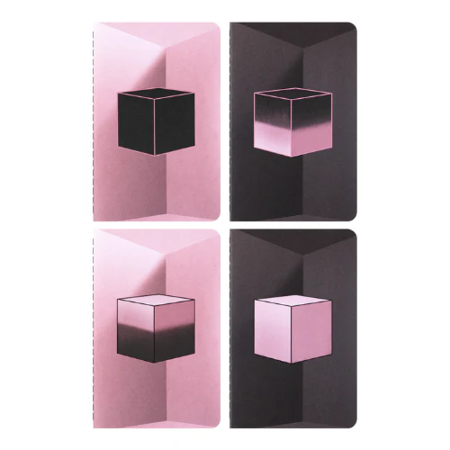 Moleskine - Limited Edition - Plain Journal - Set of 4 - BLACKPINK - Image 2