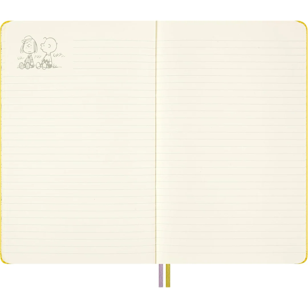 Moleskine x Peanuts - Limited Edition - Classic Ruled Notebook - Large (Yellow/Hardcover) - Image 4