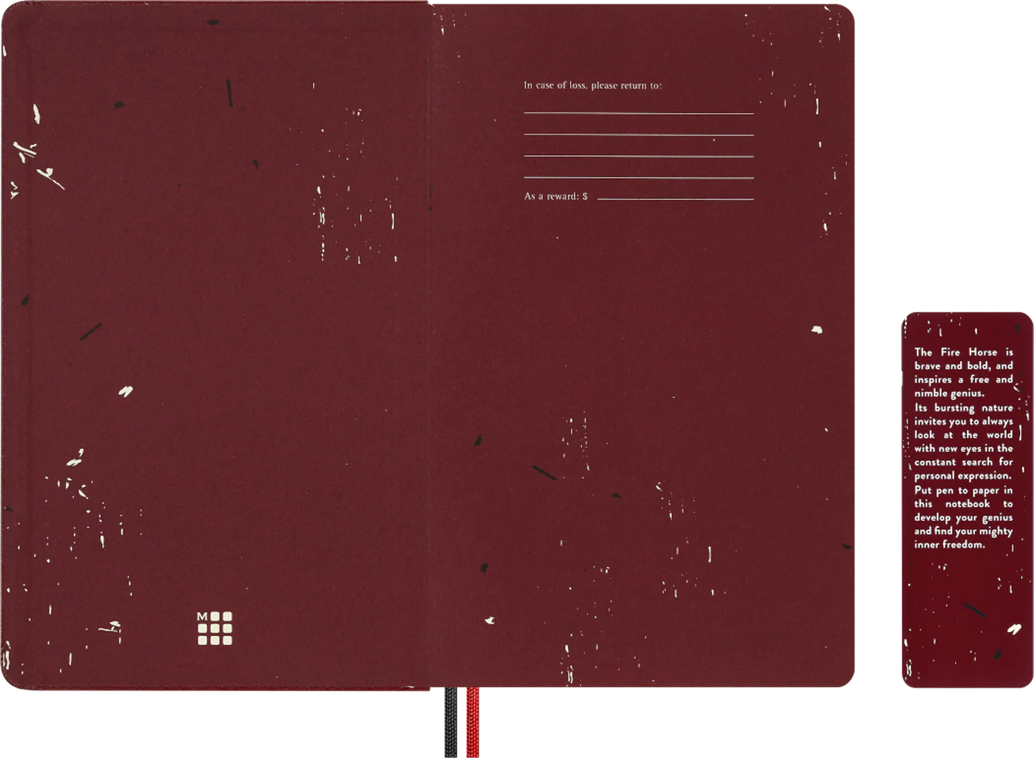 Moleskine - Year of the Horse Notebook - Red Fire Horse - Image 3