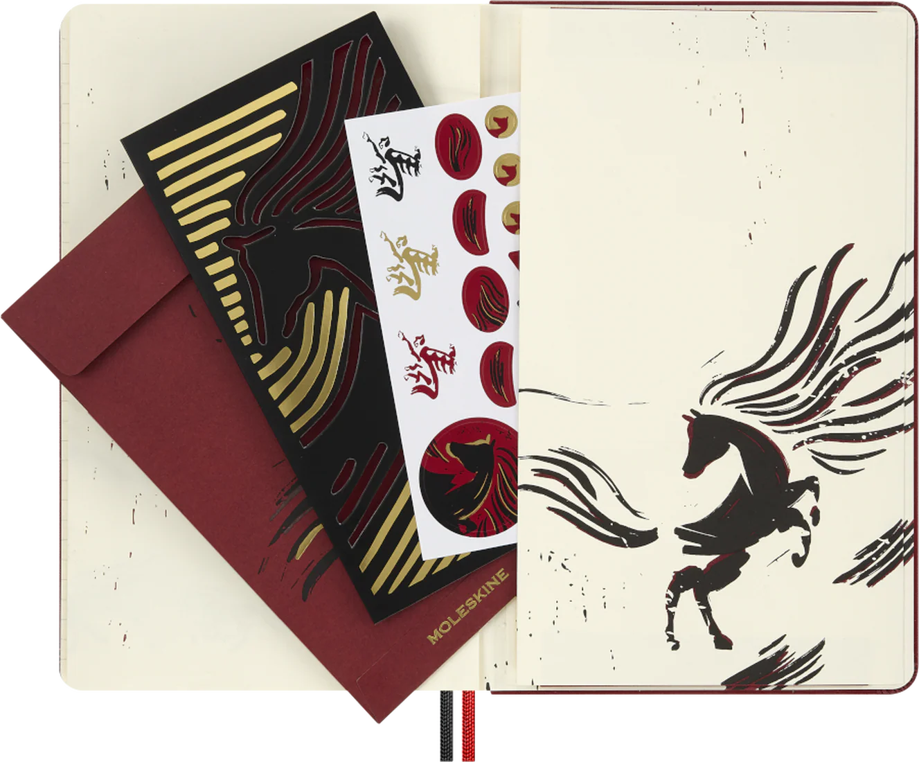 Moleskine - Year of the Horse Notebook - Red Fire Horse - Image 7