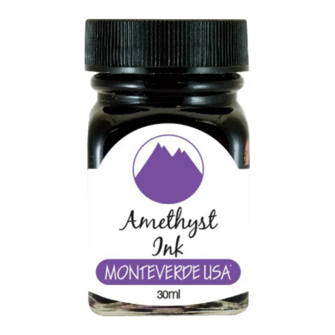 Monteverde USA - Amethyst Ink - Gemstone Ink Collection - 30ml