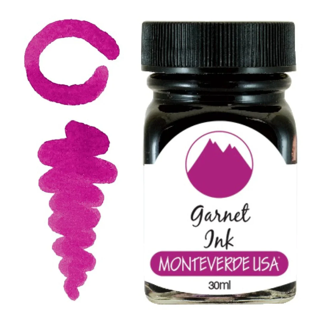 Monteverde USA - Garnet Ink - Gemstone Ink Collection - 30ml - Image 2
