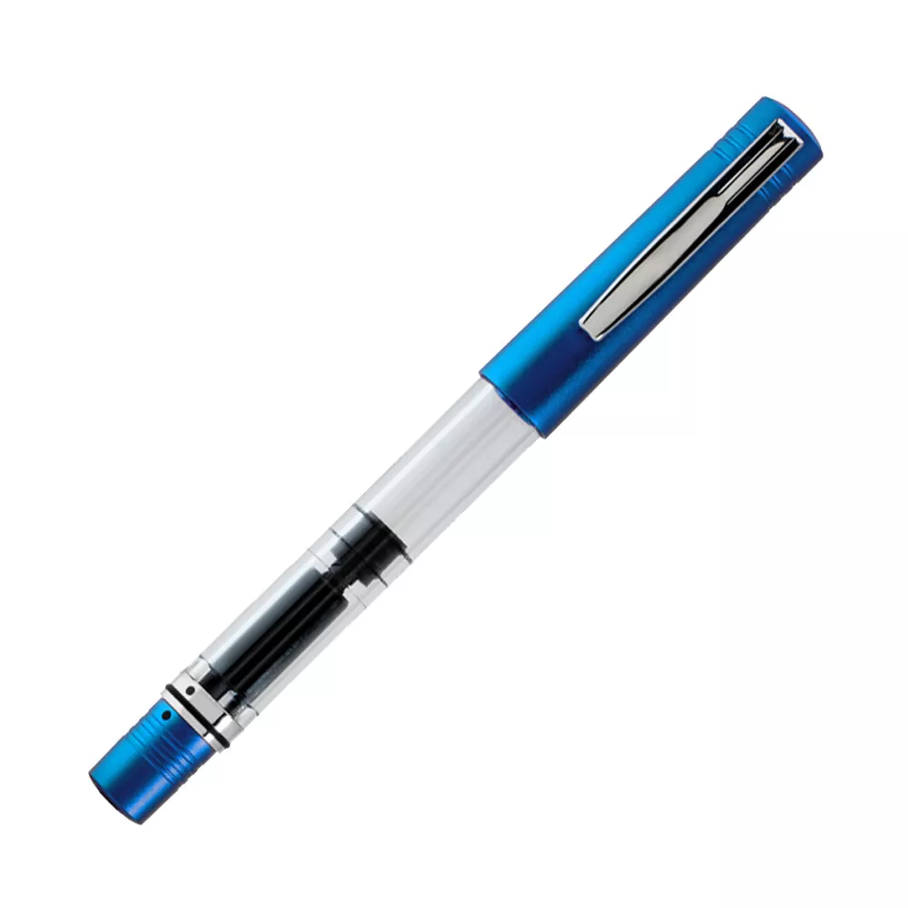 Monteverde USA - MP1 Fountain Pen with Omniflex Nib - Bright Blue - Image 2