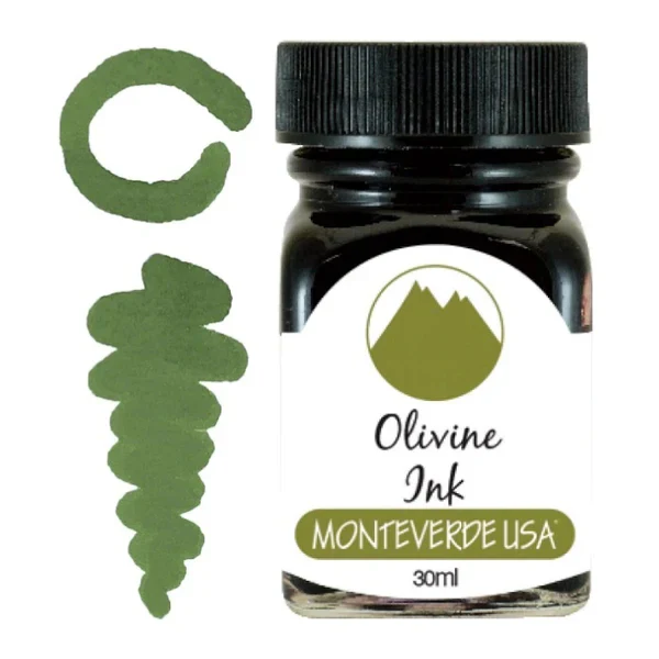 Monteverde USA - Olivine Ink - Gemstone Ink Collection - 30ml - Image 2