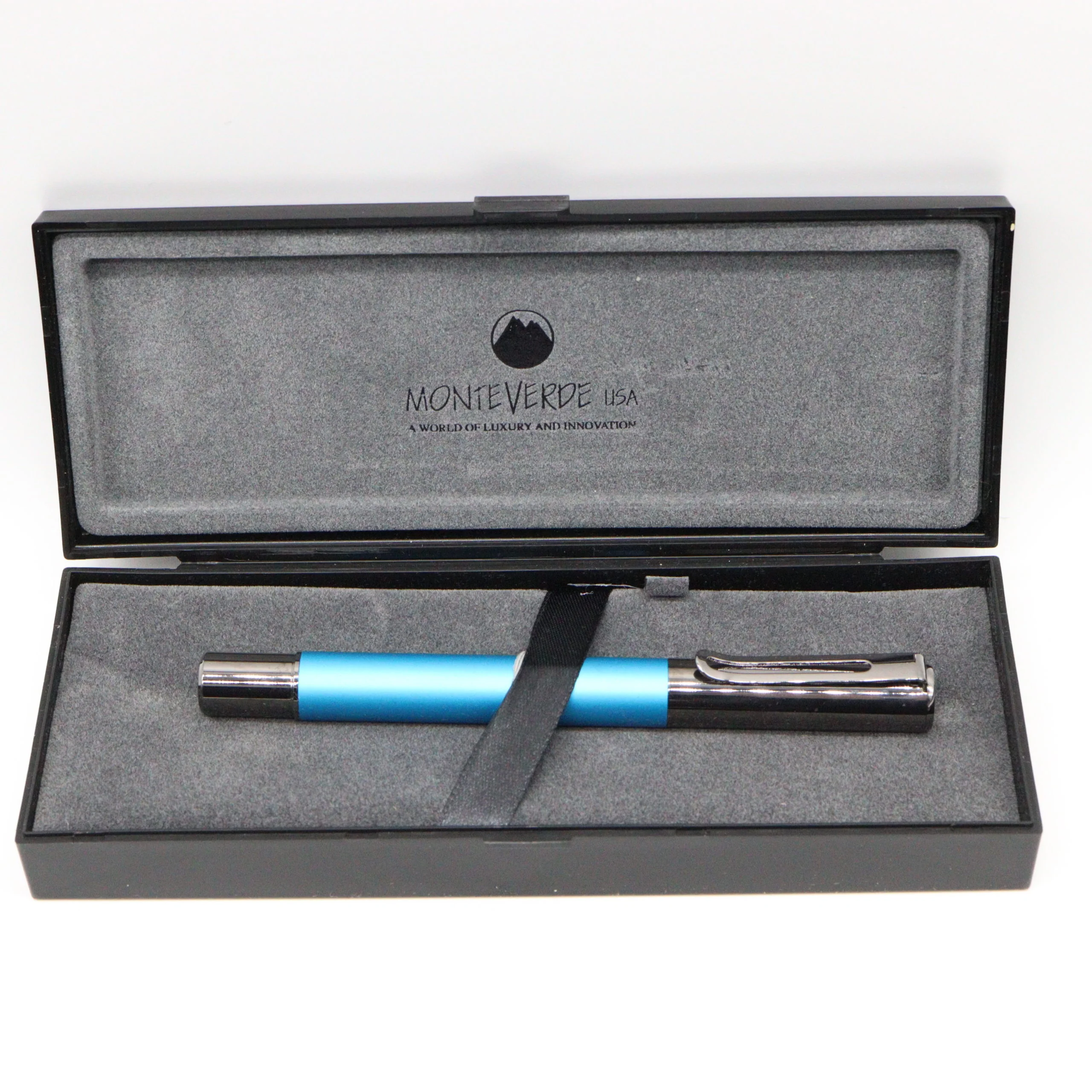 MONTEVERDE - Ritma Magnetic Clip - Rollerball Pen - Black - Image 6