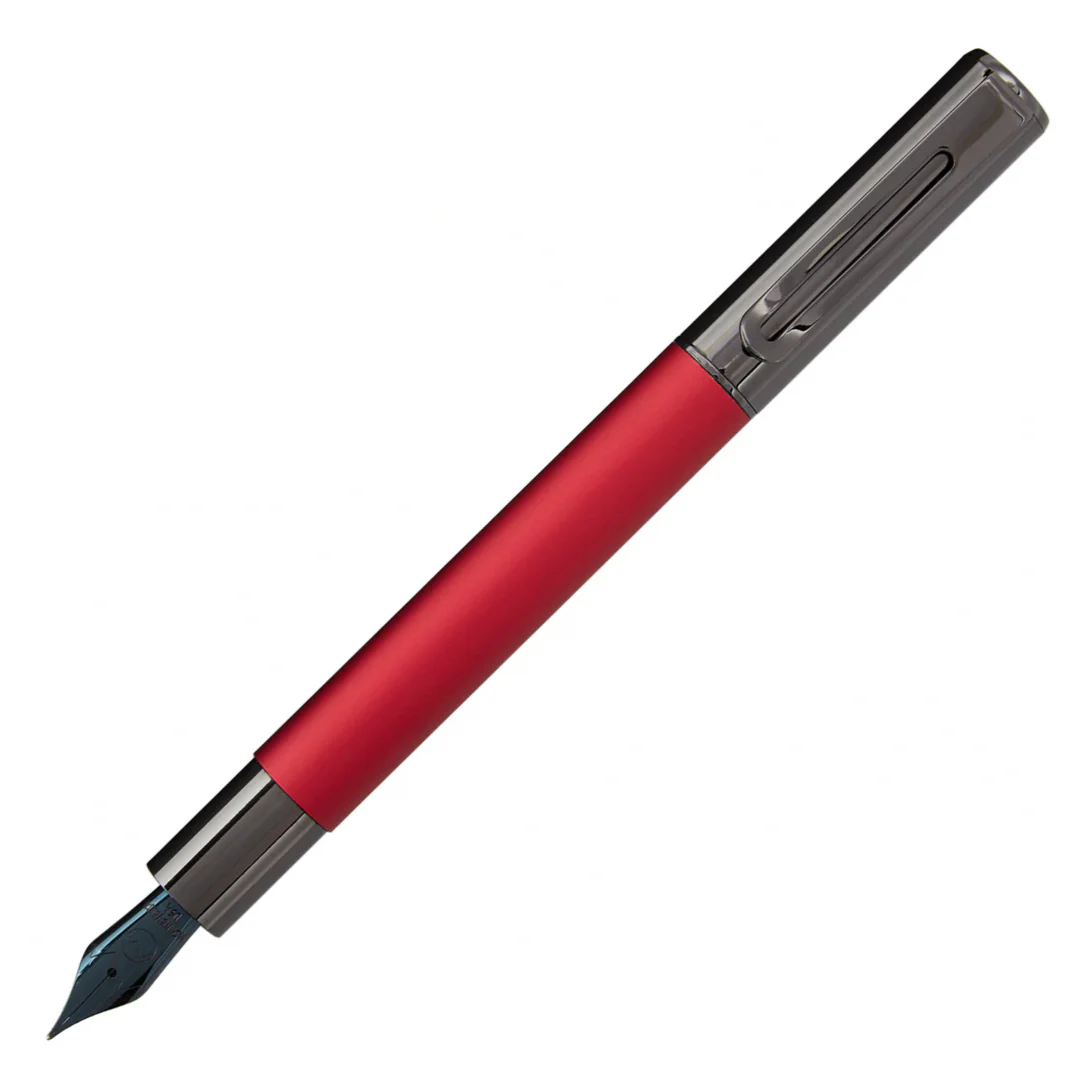Monteverde USA - Ritma Magnetic Cap Fountain Pen - Red - Extra Fine