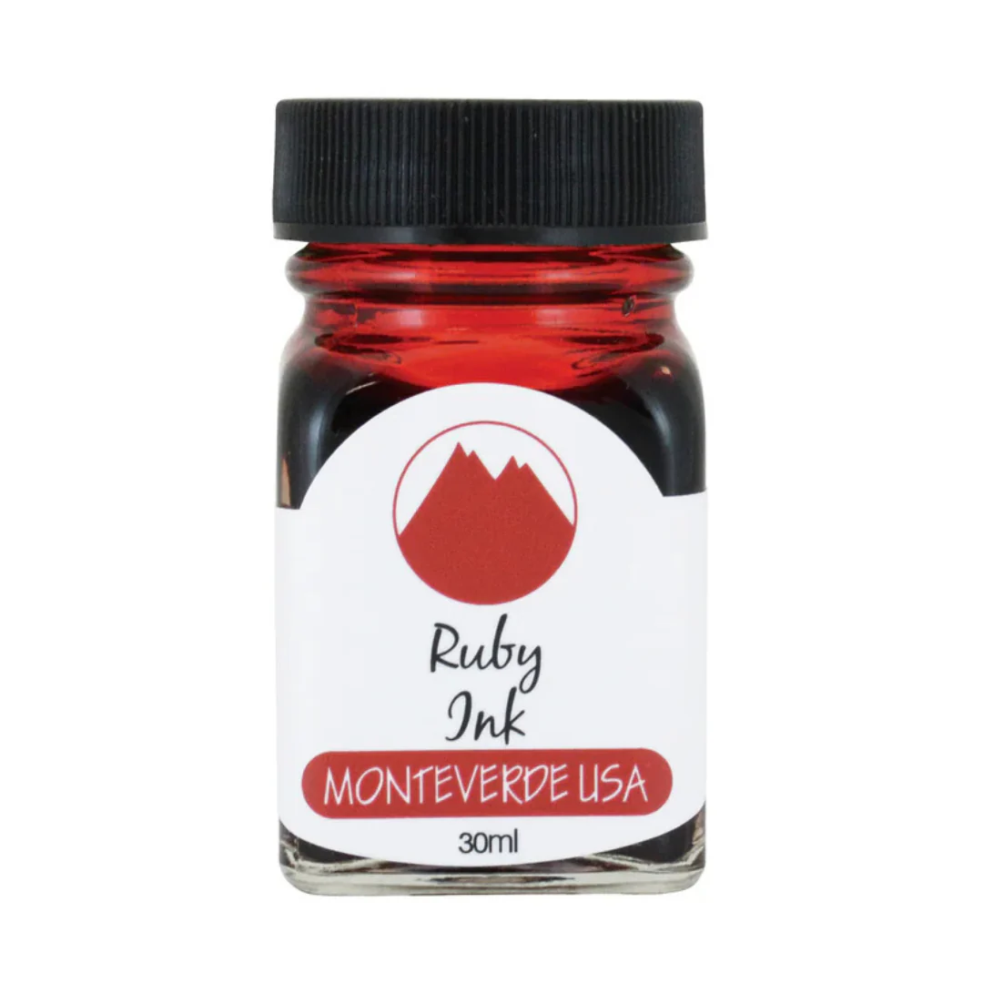 Monteverde USA - Ruby Ink - Gemstone Ink Collection - 30ml