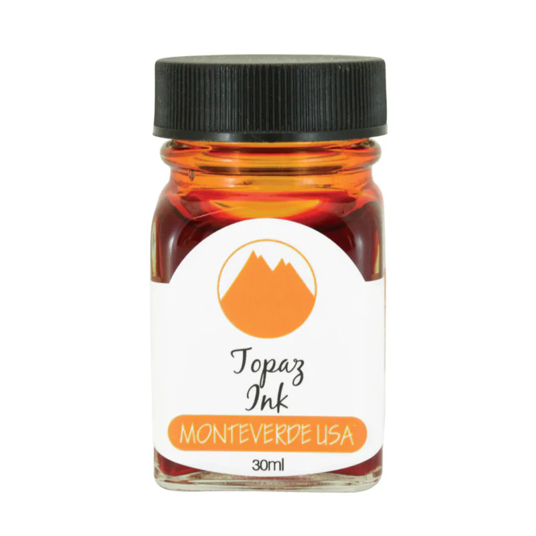 Monteverde USA - Topaz Ink - Gemstone Ink Collection - 30ml