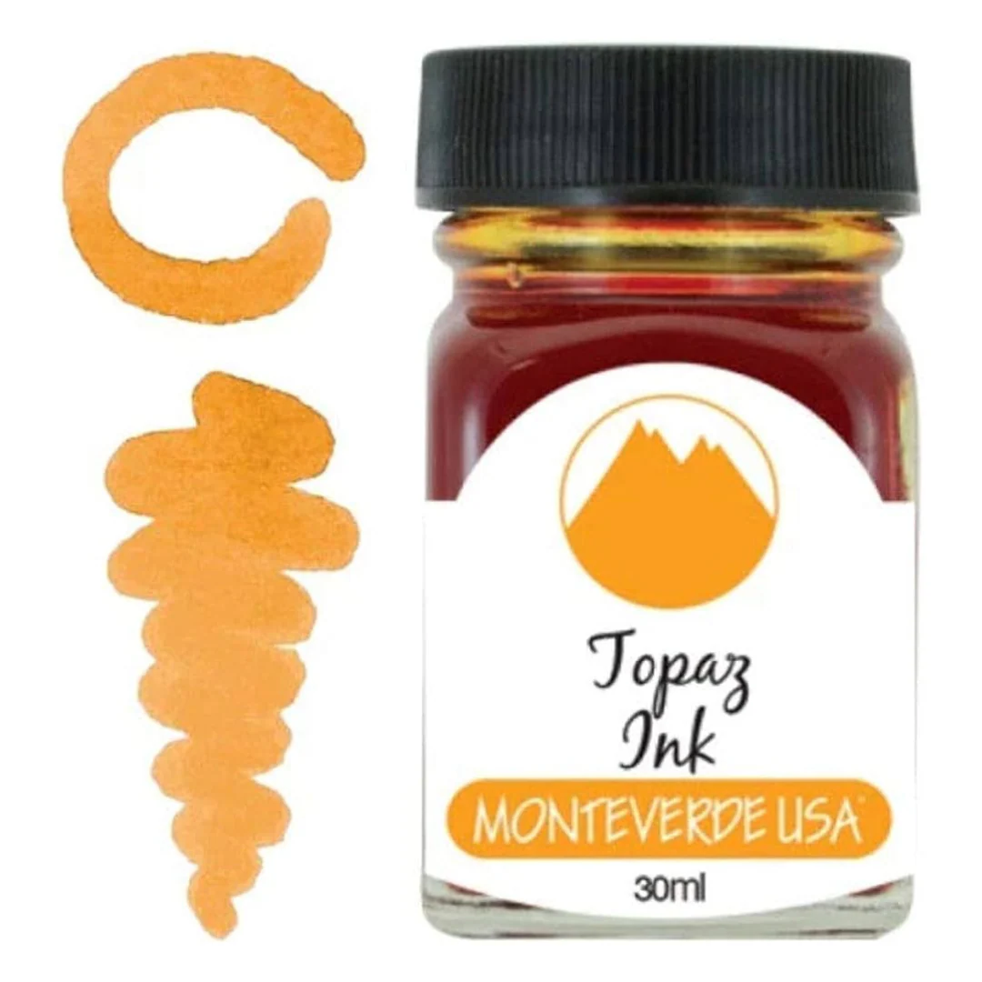 Monteverde USA - Topaz Ink - Gemstone Ink Collection - 30ml - Image 2