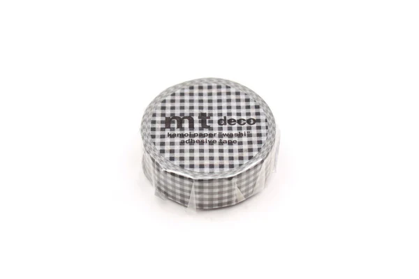 MT - Basic Washi Tape - Delicate Checkered Black - Image 2