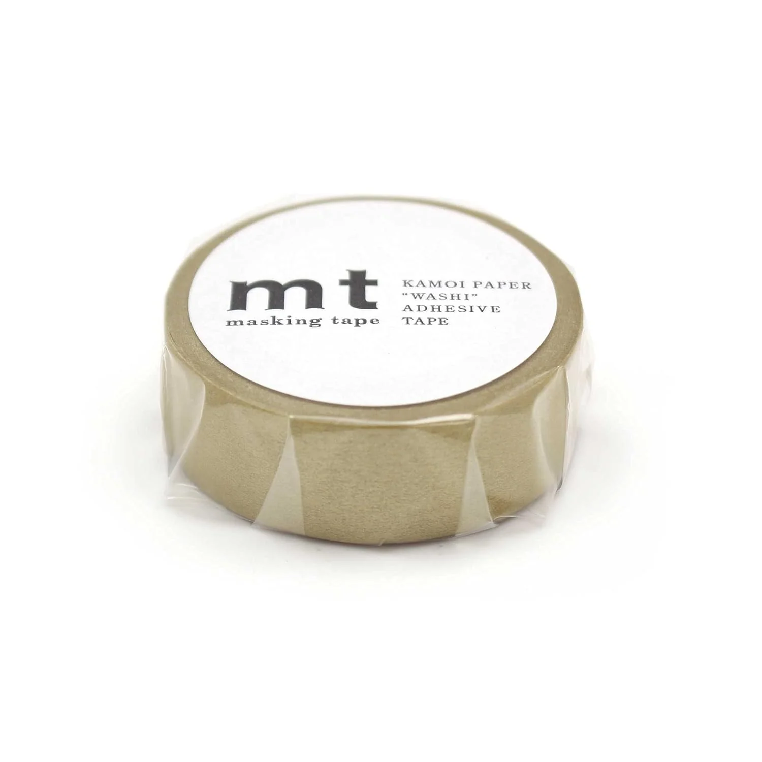 MT - Deco - Kamoi Paper Washi Tape - Gold - Image 2
