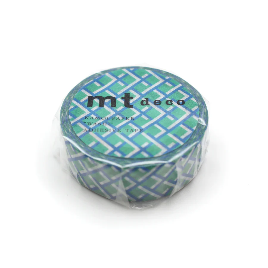 MT - Deco Washi Tape - Mesh Green - Image 2
