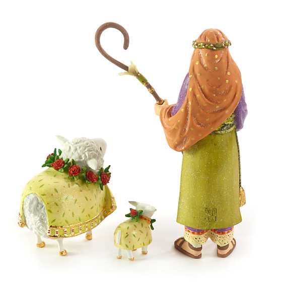 Patience Brewster - Nativity Shepherd & Sheep Figures (Set of 3) - Image 2