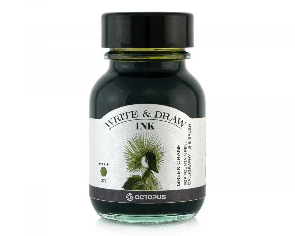 OCTOPUS FLUIDS - Write & Draw Ink 50ml | 371 Green Crane